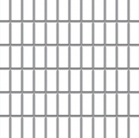 ALBIR Bianco Mozaika 30x30 (2,3x4,8)