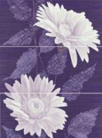Декор (27х60) DECOR RIVA VIOLET-3 (комплект из 3шт)