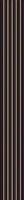SECRET NERO listwa nacinana 7x59,5