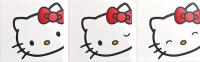 HELLO KITTY D020109 EXPRESSION RED ПАННО