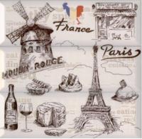 Compjsicion Paris 30x30
