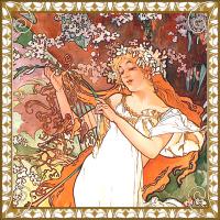 ENGLISH STYLE FRAME SPRING ДЕКОР