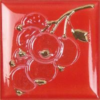 SEASON RIBES ROJO BRILLO BISEL 15х15