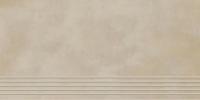 Tecniq Beige Polpoler Stopnica Nacinana 29.8х59.8