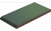 GLAZED GREEN PARAPET