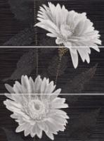 Декор (27х60) DECOR RIVA BLACK-3 (комплект из 3шт)