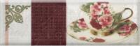 Decor Tea Flowers 01 10x30
