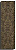 Фриз Delicate Brown Arabeska Listwa 15x50