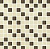 Mistere Beige Mozaika Cieta Szklo 29.8 X 29.8