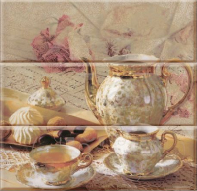 Composicion Tea Time 30x30