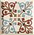 FORCADOS BEIGE DEKOR MIX 9.8х9.8