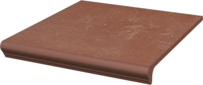 Cotto Naturale STOPNICA Z KAPINOSEM PROSTA 30х33
