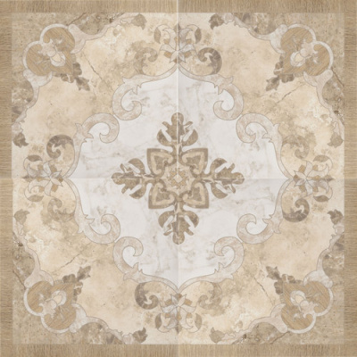 Tremont Beige 1/4 ROZETY 40 x 40
