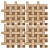 Marmo Acero Mosaico Crema  MMCXMA36