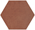 Cotto Naturale HEKSAGON 26 x 26
