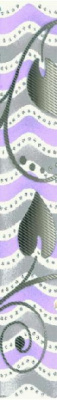 Tirani Blue, Viola  LISTWA 4,8 x 33,3 ФРИЗ