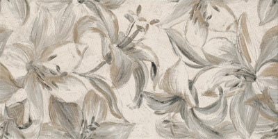 DOMUS BEIGE INSERTO FLOWER 30х60