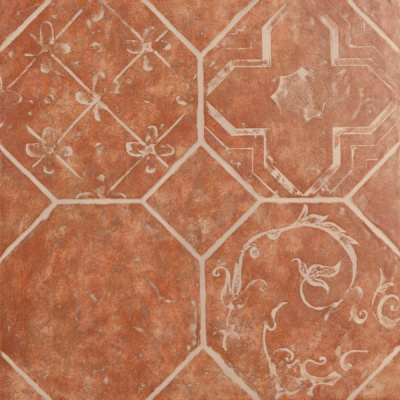 Octagon ROSSO decrato ZWXV82