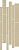 Arkesia Beige LISTWA MIX paski 20х52
