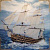 MURAL GALEON 100х100