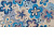 URBAN FLORES AZUL 25х50 декор