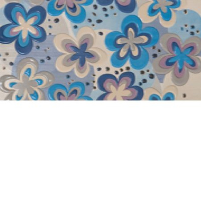 URBAN FLORES AZUL 25х50 декор