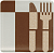 Toccata Brown Incerto Szklane C 9,8 X 9,8