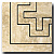 Travertino Silver Meander Lappato 9.8x9.8
