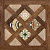 ELBERT HOUSE BROWN 43х43