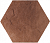Taurus Brown Geksagon 26 X 26