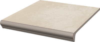 Cotto Crema STOPNICA Z KAPINOSEM PROSTA 30 x 33