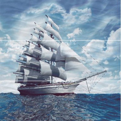 DECOR SEA-3 (набор 3 шт.)25х75