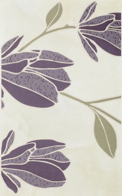 Penza Beige Inserto Kwiat B 25 X 40