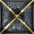 LUX CUSHION METAL NEGRO ORO ДЕКОР