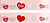 HELLO KITTY D040302 LOVE PINK LIST  ФРИЗ