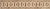 Auora Beige Jasna Concerto Listwa 11.7 X 60