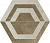SCRATCH BEIGE HEKSAGON C 26х28,9