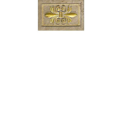 DAFNE GOLD TABACO вставка 10х15